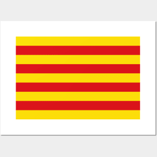 Senyera, Flag of Catalonia Posters and Art